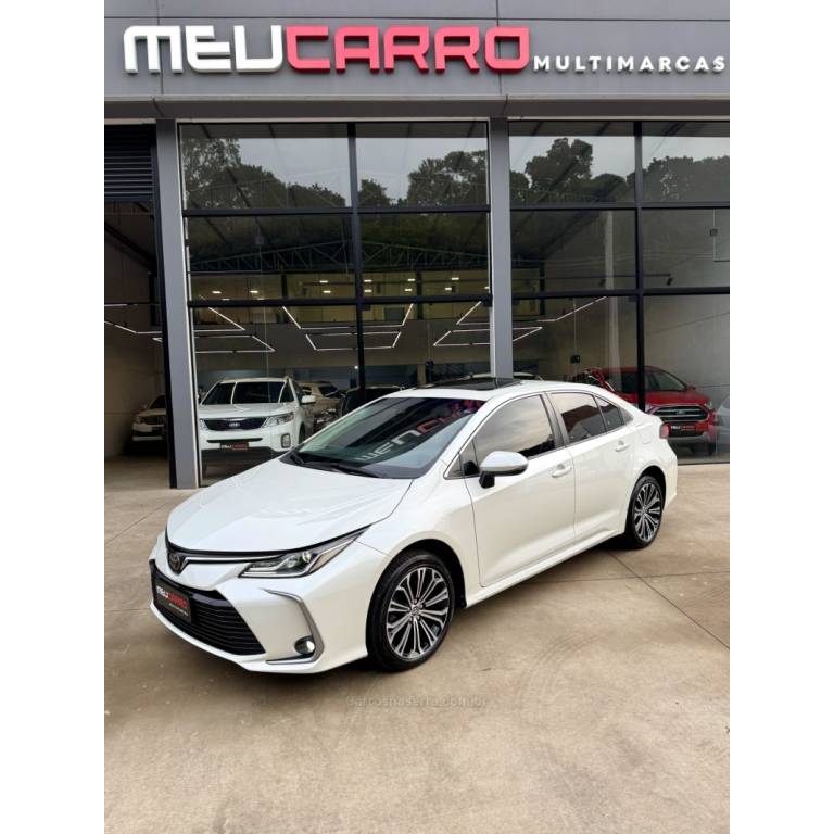 TOYOTA - COROLLA - 2019/2020 - Branca - Sob Consulta