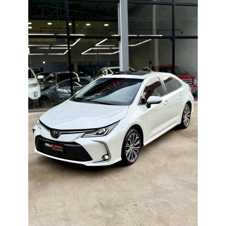 TOYOTA - COROLLA - 2019/2020 - Branca - Sob Consulta