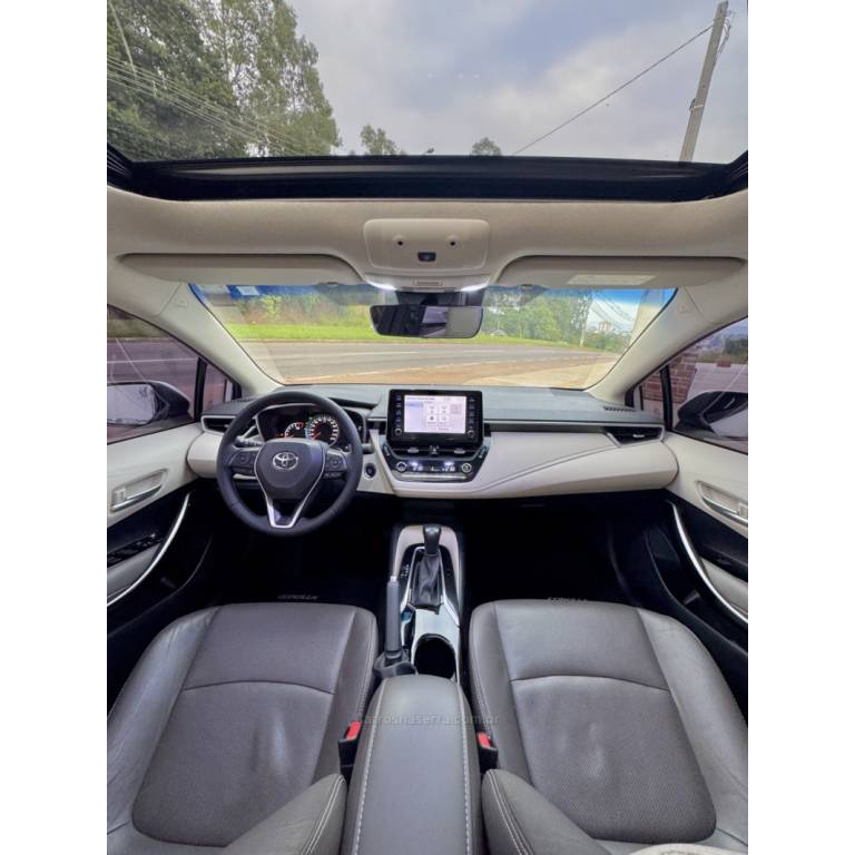 TOYOTA - COROLLA - 2019/2020 - Branca - Sob Consulta
