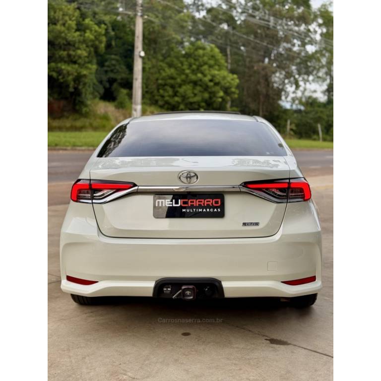 TOYOTA - COROLLA - 2019/2020 - Branca - Sob Consulta